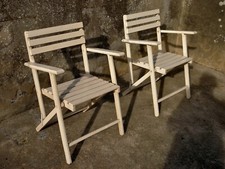 Paire fauteuils jardin d'occasion  Le Teilleul