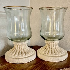 Glass hurricane candle for sale  Battle Ground