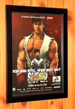 Street Fighter IV 4 PS3 Xbox 360 Capcom Rare Small Poster / Ad Page Framed comprar usado  Enviando para Brazil