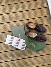 Loake burgundy polished for sale  LONDON