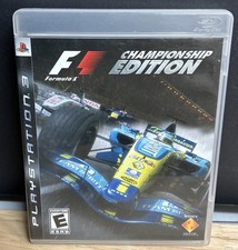 Formula 1 Championship Edition PS3 (PlayStation 3, 2007) Novo na caixa com mesa de leitura manual comprar usado  Enviando para Brazil
