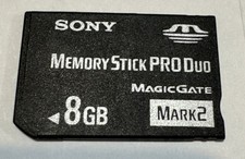 Cartão SD preto original do fabricante Sony PlayStation PSP 8GB MagicGate Mark 2 testado funciona comprar usado Cartão SD preto original do fabricante Sony PlayStation PSP 8GB MagicGate Mark 2 testado funciona comprar usado  Enviando para Brazil