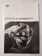 Genuine toyota service for sale  NOTTINGHAM