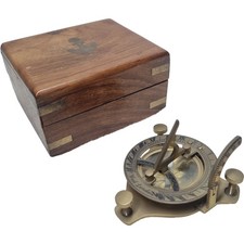 Vintage sundial compass for sale  UK