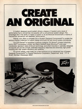 Antigo anos 80 PEAVEY CREATE AN ORIGINAL SISTEMA DE SOM REVISTA ANÚNCIO IMPRESSO Equipamento de áudio profissional comprar usado  Enviando para Brazil