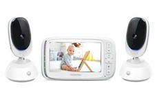 Monitor de bebê vídeo Motorola Comfort75 - câmera sem fio infantil com controle remoto 2pk comprar usado  Enviando para Brazil