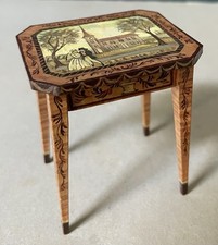 Linda mesa abajur pintada à mão em miniatura para casa de bonecas por Natasha Beshenkovsky. comprar usado  Enviando para Brazil