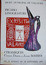 Affiche picasso linogravure d'occasion Affiche picasso linogravure d'occasion  Bormes-les-Mimosas