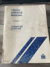 International transtar paystar for sale  Keno