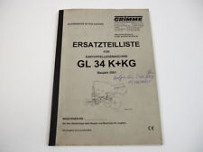 Grimme gl34 kartoffellegemasch gebraucht kaufen  Merseburg