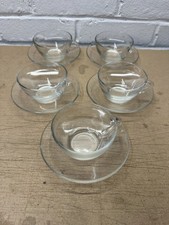 Vintage duralex clear for sale  ST. NEOTS
