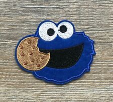 Krümelmonster patch aufnäher gebraucht kaufen  Ottendorf-Okrilla
