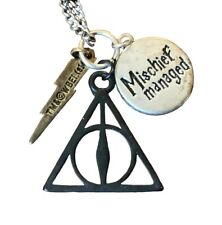 Colar Harry Potter Feminino Relíquias da Morte Travessas Gerenciadas Warner Bros comprar usado  Enviando para Brazil