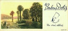 Buvard vintage bonbons d'occasion  France