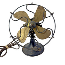 Usado, ANTIGA GENERAL ELECTRIC COMPANY SÉRIE G 6" VENTILADOR LÂMINAS DE LATÃO 110 VOLTS FUNCIONA comprar usado  Enviando para Brazil