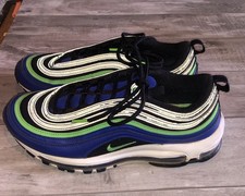 Tênis Nike Air Max 97 Hyper azul neon verde Strike tamanho 8.5 CW5419-400 comprar usado Tênis Nike Air Max 97 Hyper azul neon verde Strike tamanho 8.5 CW5419-400 comprar usado  Enviando para Brazil