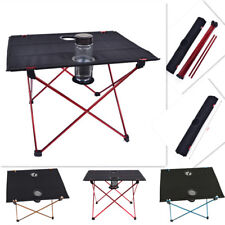Mesa dobrável portátil ultraleve de alumínio com porta-copo acampamento jardim piquenique comprar usado  Enviando para Brazil