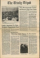 Trípode Trinity College Hartford CT 3/14 1972: Copa Mundial de Esgrima Roller Derby segunda mano  Embacar hacia Mexico
