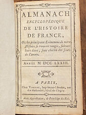 Almanach histoire eme d'occasion  Toulouse-