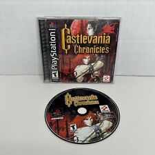 Castlevania Chronicles (Sony PlayStation 1, 2001) COMPLETO! TESTADO! comprar usado  Enviando para Brazil