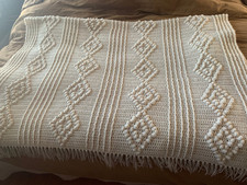 Cable knit blanket for sale  Fortuna