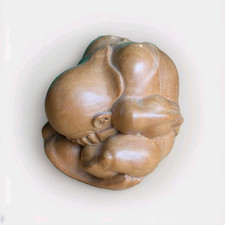 Wooden carved weeping for sale  HEREFORD