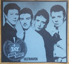 Gráfico de pesquisa musical 3XY TOP 40 1981 15 de maio Ultravox novo romântico quase perfeito, usado comprar usado  Enviando para Brazil