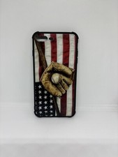 Capa dura bandeira americana de beisebol compatível com iPhone 8plus/7 Plus comprar usado  Enviando para Brazil