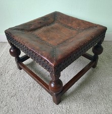 oak footstool antique for sale  GATESHEAD