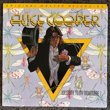 ALICE COOPER Welcome To My Nightmare LP VINYL 1982 Mobile Fidelity MFSL 1-063 comprar usado  Enviando para Brazil