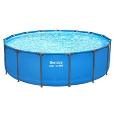 Piscina acima do solo Bestway 15' x 48" estrutura profissional de aço | 12752 (para peças) comprar usado Piscina acima do solo Bestway 15' x 48" estrutura profissional de aço | 12752 (para peças) comprar usado  Enviando para Brazil