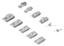 Pit Road 1/700 Mi Series Segunda Guerra Mundial Exército Russo Conjunto de Veículo Militar 1 Plasti comprar usado  Enviando para Brazil