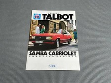 Peugeot talbot samba d'occasion  Expédié en Belgium