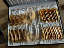 Fischbesteck karat hartvergold gebraucht kaufen  Köln
