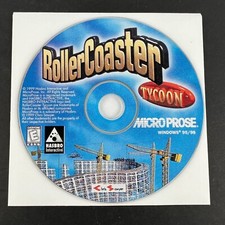 Roller Coaster Tycoon CD-Rom PC jogo software disco SOMENTE, usado comprar usado  Enviando para Brazil