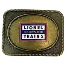 Fivela de cinto Lionel Electric Trains vintage bronze colorido comprar usado  Enviando para Brazil
