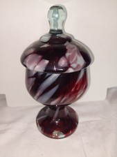 Kristallglas deckelschale wein gebraucht kaufen  Bischofsheim i.d.Rhoen