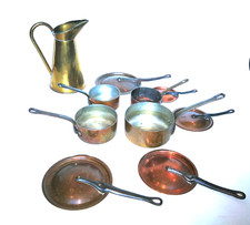 Casseroles cuivre étamées d'occasion  Uzès