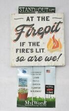 Word stand firepit for sale  Kansas City