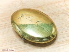 Gold tone brass for sale  BARNSTAPLE