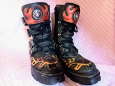 New rock schnürstiefel gebraucht kaufen  Penig