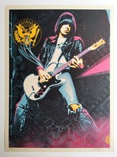 Shepard Fairey (Obey) -Johnny Ramone Smokin' Strings - Limited Edition xxx/600 comprar usado  Enviando para Brazil