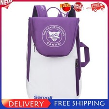 Suporta 3 Raquetes Bolsa Raquete Grande Capacidade Padel Raquetes Mochila (Roxa) #g comprar usado  Enviando para Brazil