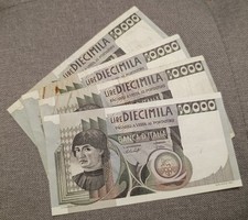 Lotto banconote italiane usato  Roma
