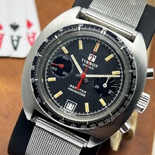Vintage Tissot SeaStar Navigator Cal 7734 Cronógrafo Relógio de Corda Manual, usado comprar usado  Enviando para Brazil