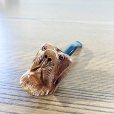 Pipe ancienne sculptée d'occasion  Saint-Genest-Malifaux