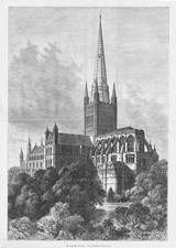 Norwich cathedral antique for sale  GLASGOW
