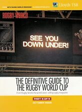 2003 COPA DO MUNDO DE RUGBY "O Guia Definitivo para a Copa do Mundo de Rugby" FOLHETO DE RUGBY comprar usado  Enviando para Brazil