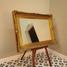 Large mirror gold for sale  CANNOCK