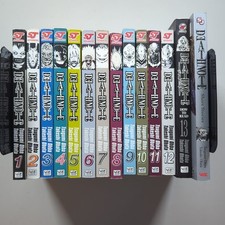 Série de Mangá DEATH NOTE Lote 1-12 + 13 E Contos, Completo, Inglês VIZ comprar usado  Enviando para Brazil